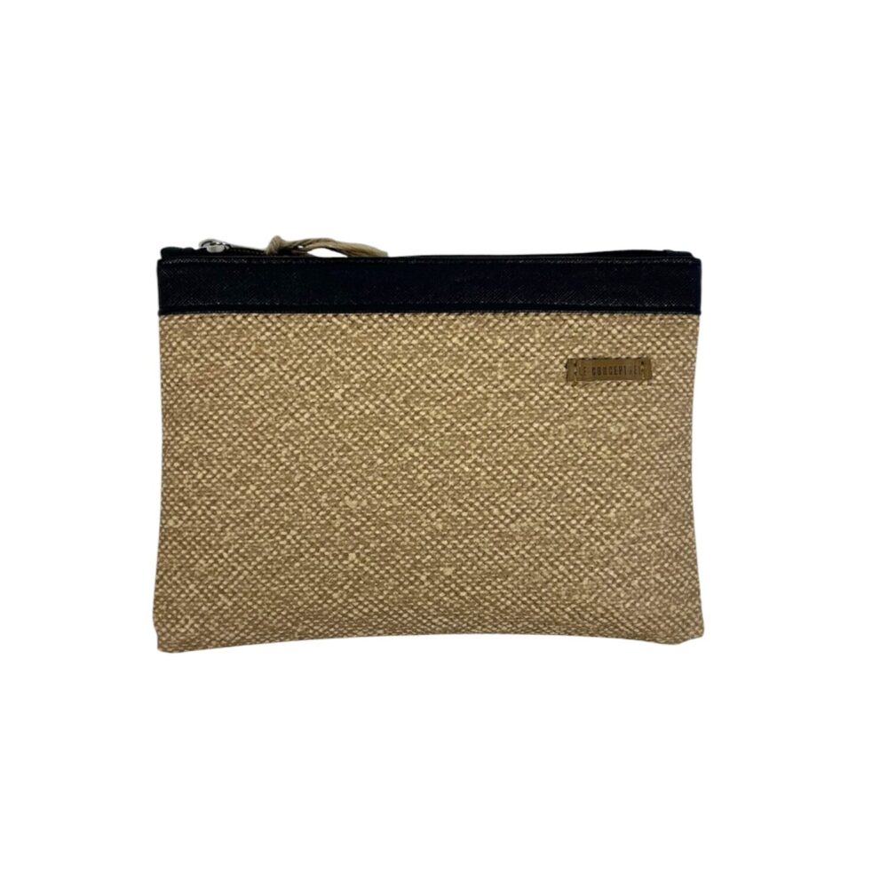 Organizador tv small mimbre - cinta negra