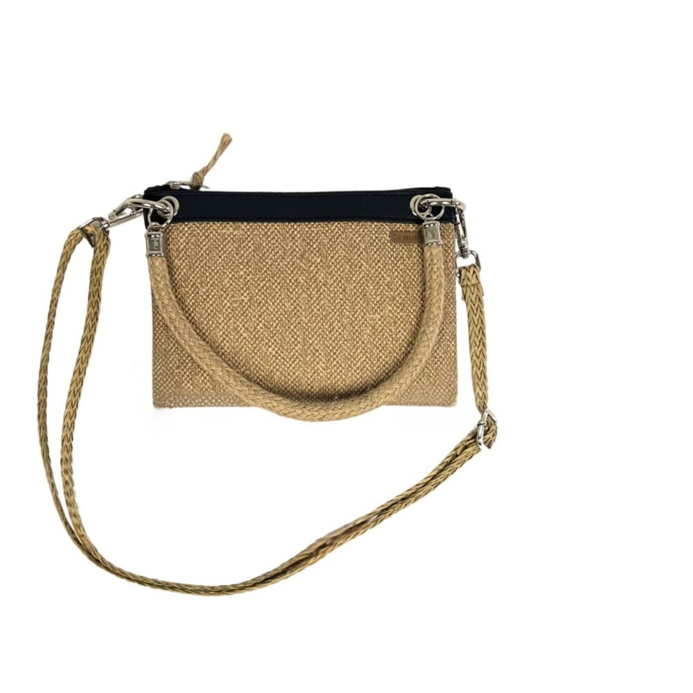 Neceser swing case mimbre - cinta negro