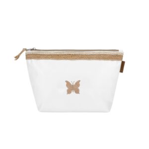 Neceser basic white mariposa