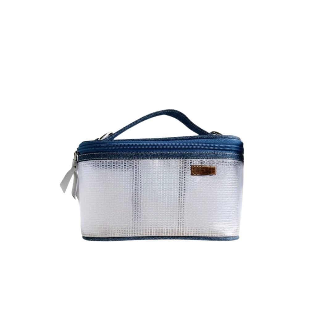 Neceser hand case - cinta denim