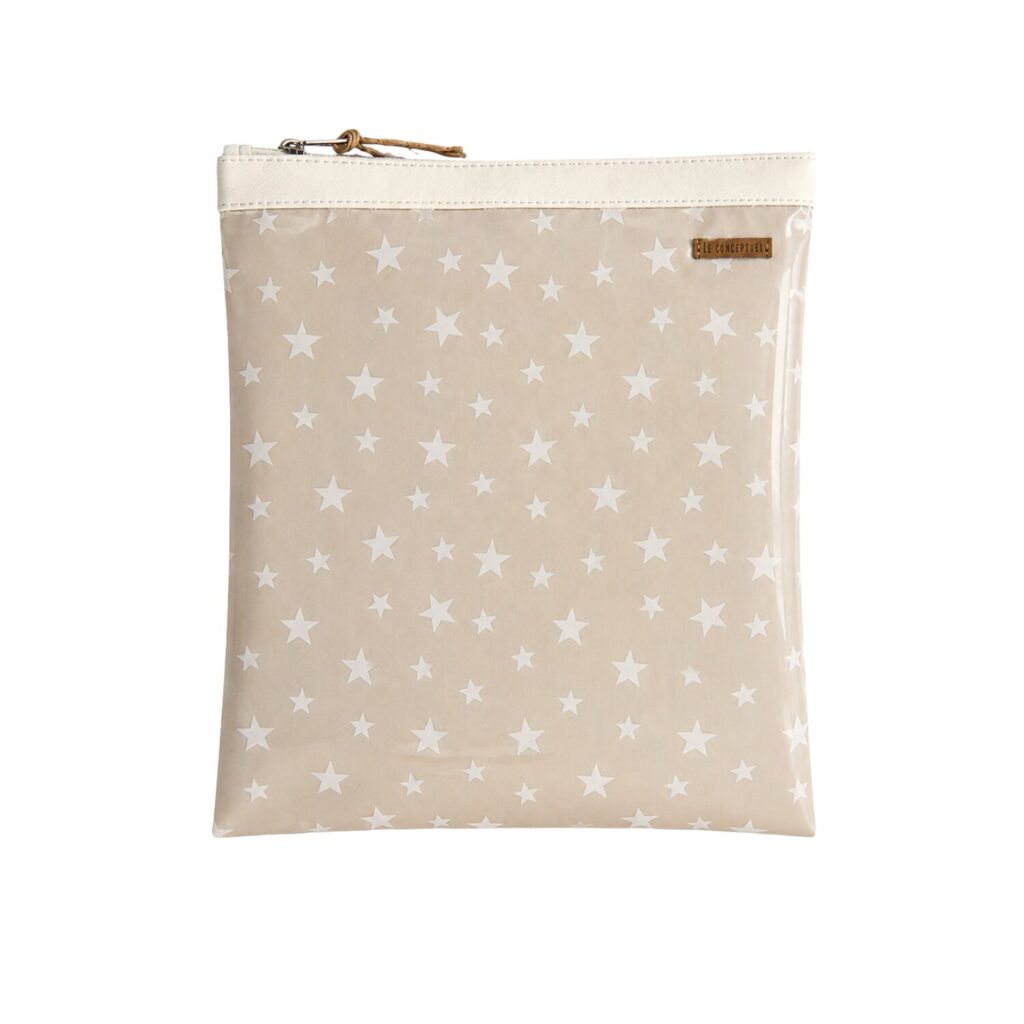 Organizador tv tiny estrellas blancas - cinta blanca