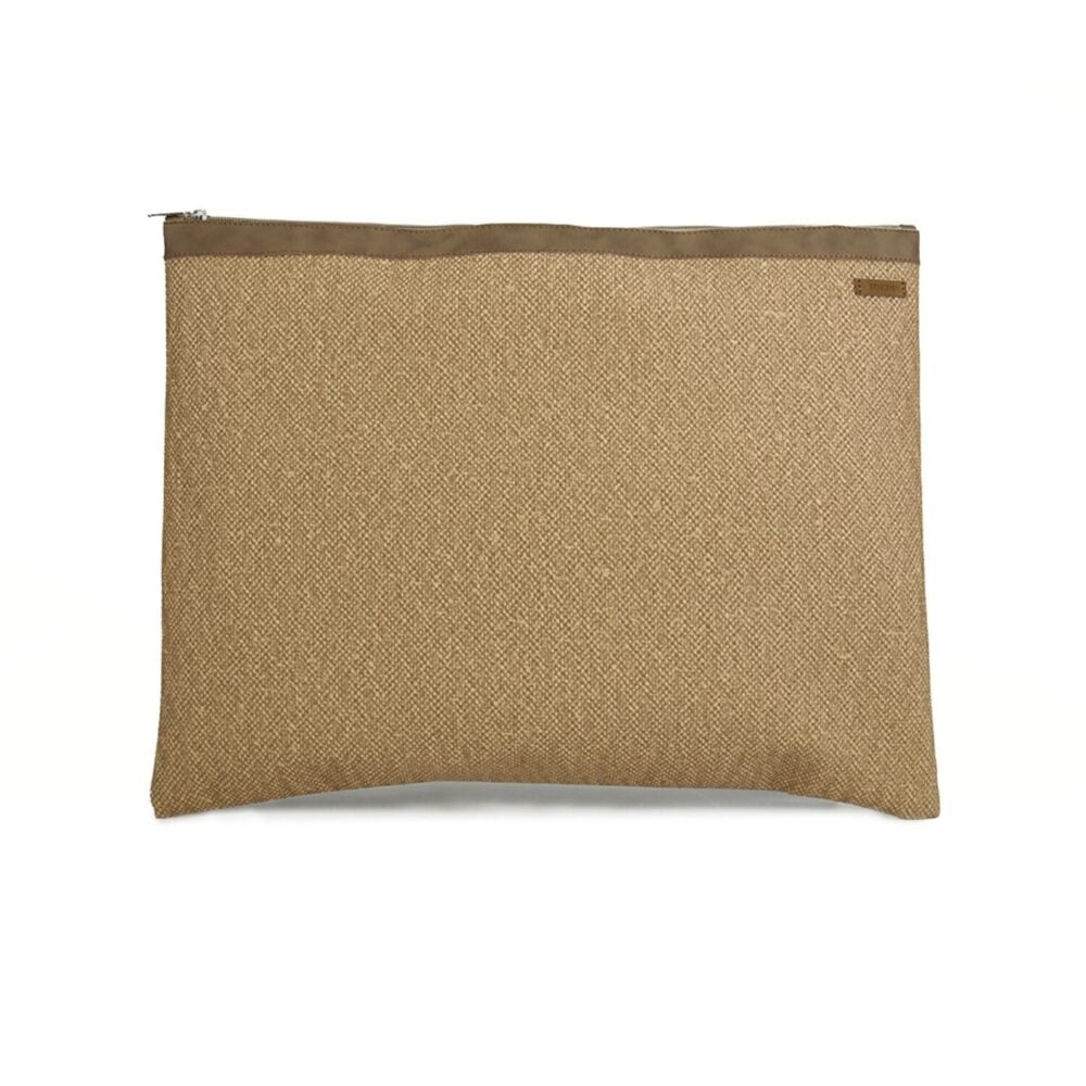 Organizador tv large mimbre - cinta capuccino