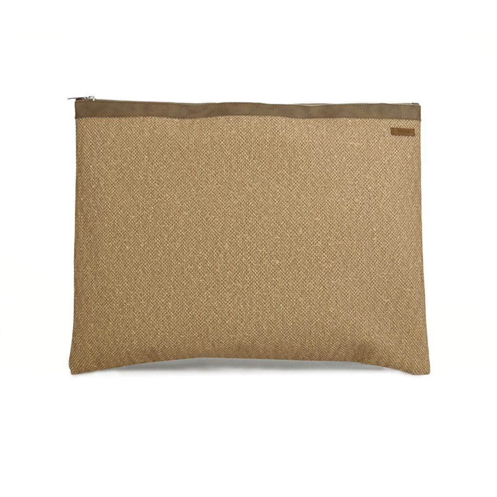 Organizador tv large mimbre - cinta capuccino