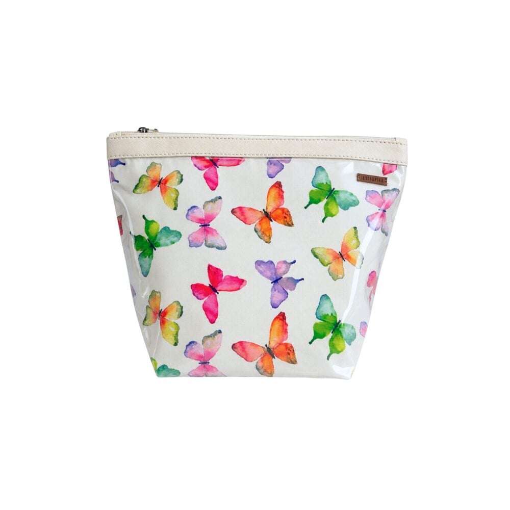 Organizador tv classic mariposas  - cinta blanca