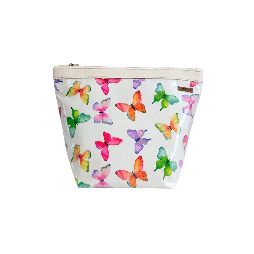 Organizador tv classic mariposas  - cinta blanca
