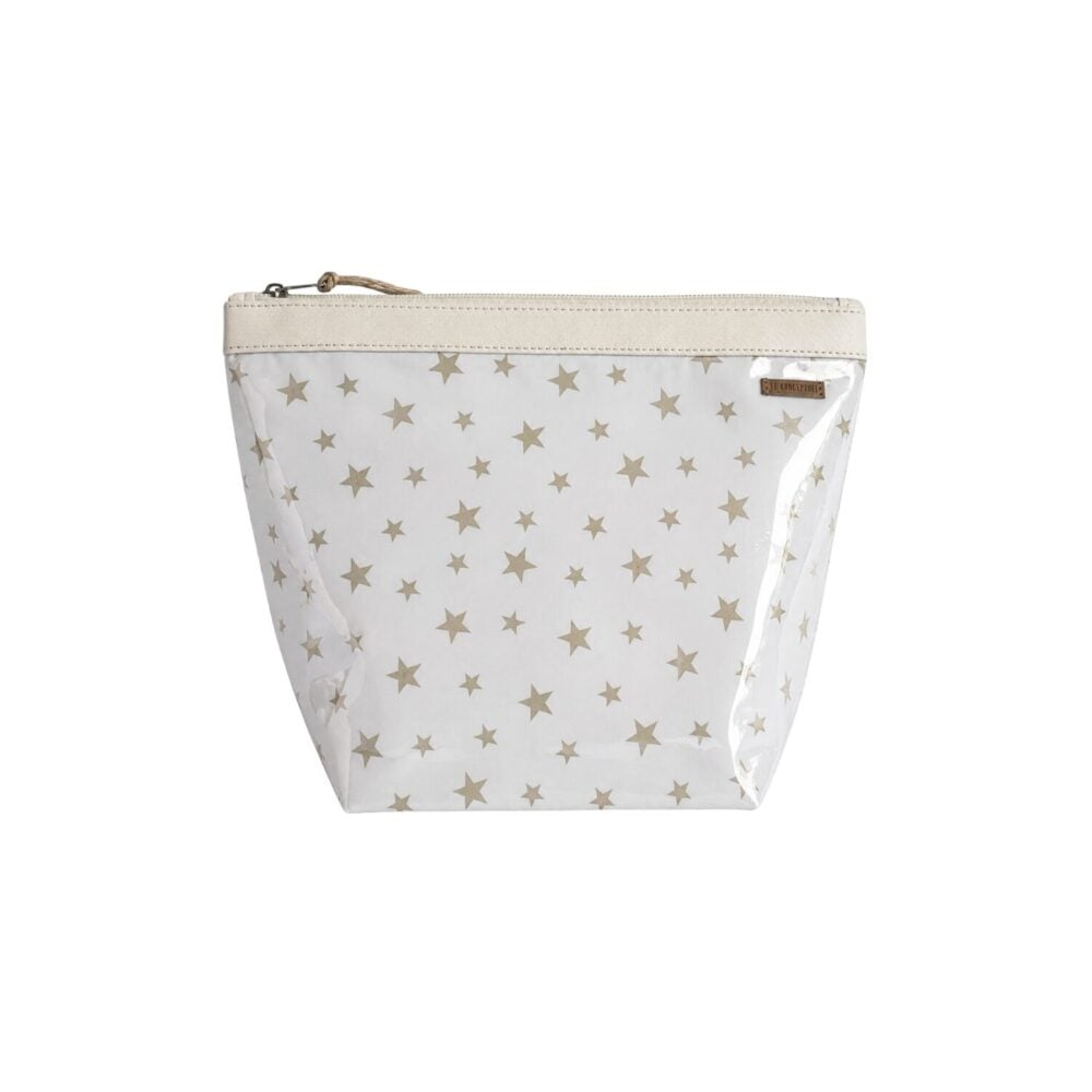 Organizador tv classic estrellas doradas  - cinta blanca