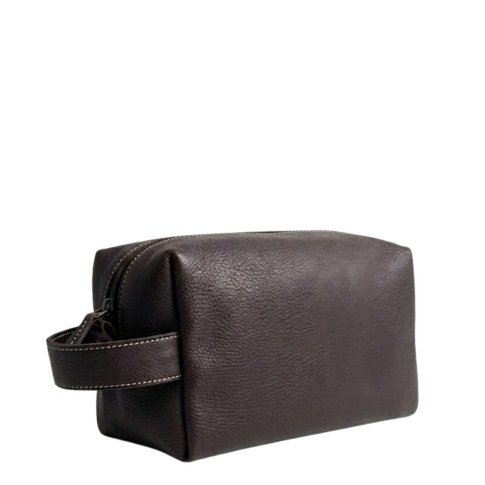 Neceser mediano marron