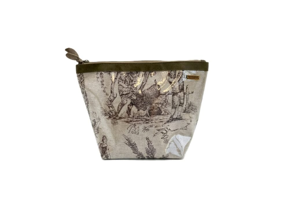 Organizador tv  classic toile vintage - cinta capuccino