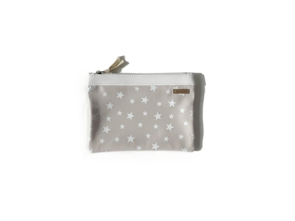 Organizador tv small estrellas blancas - cinta blanca