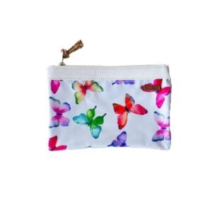 Organizador tv small mariposas  - cinta blanca