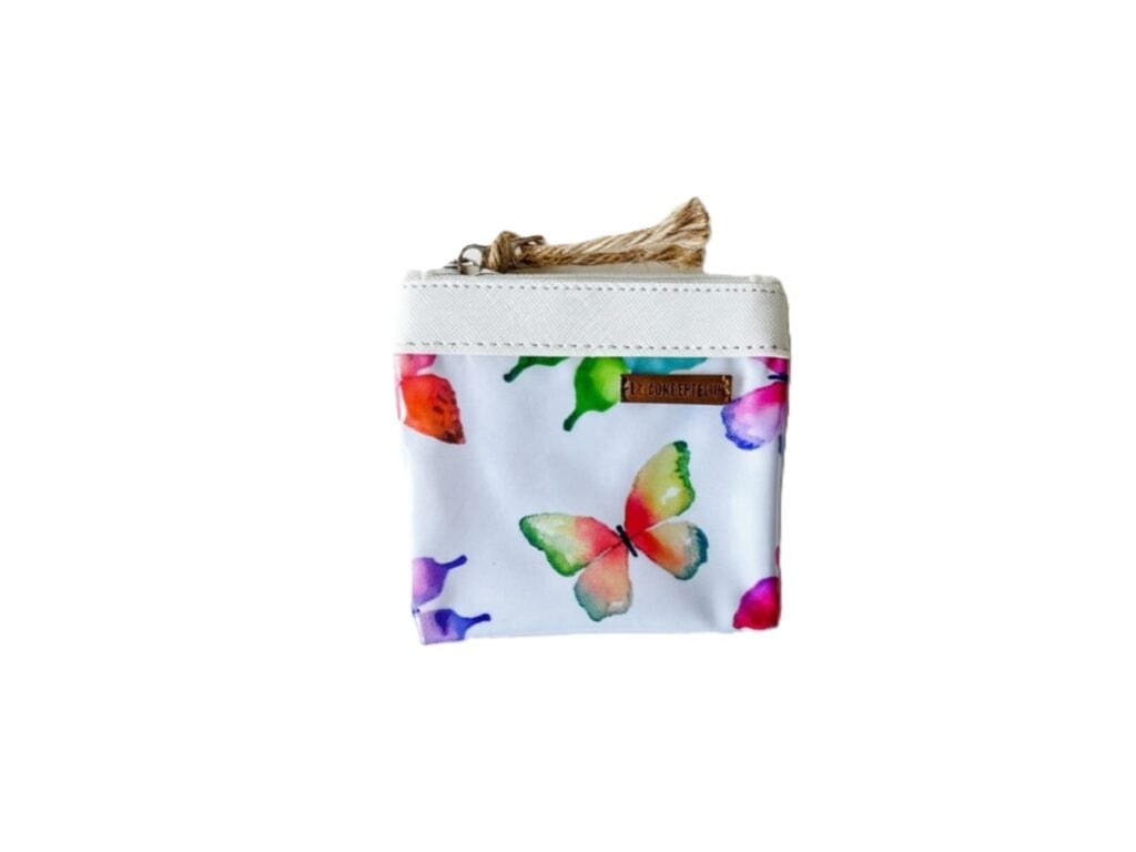 Organizador tv tiny mariposas  - cinta blanca
