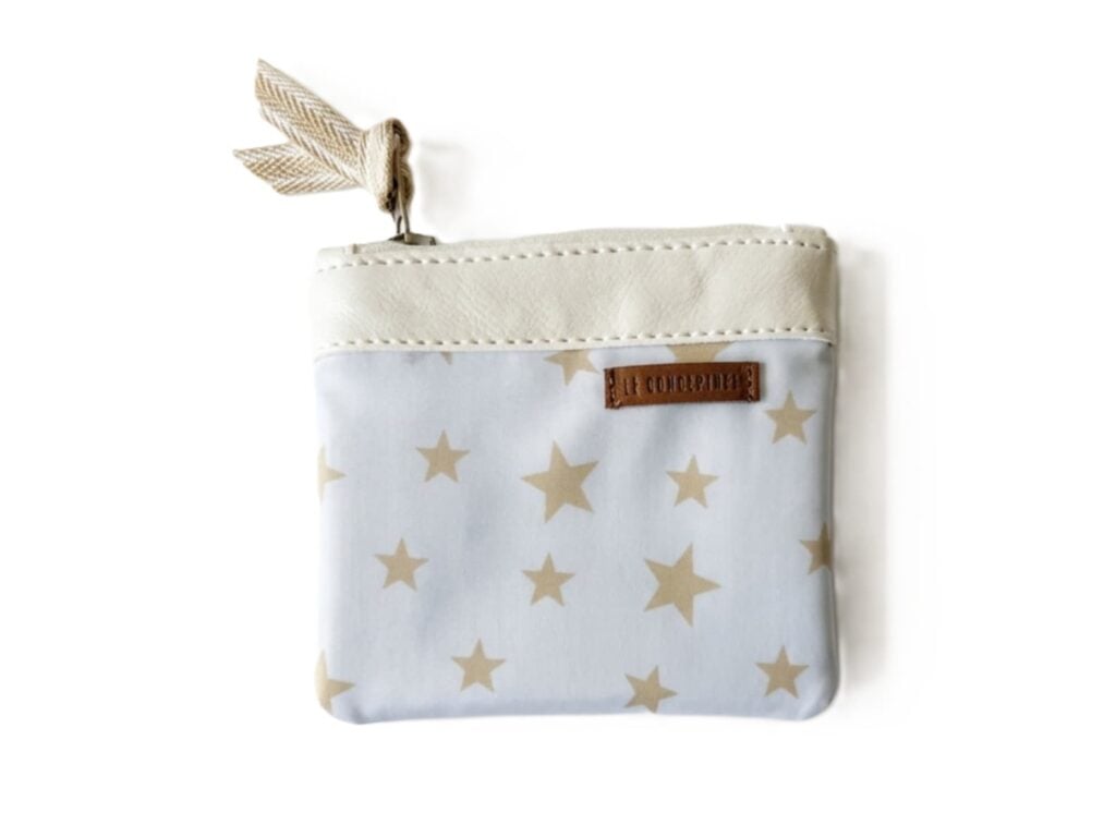 Organizador tv tiny estrellas doradas - cinta blanca