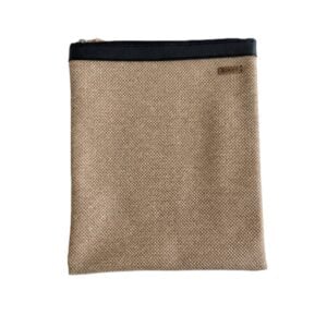 Organizador tv medium mimbre - cinta negra