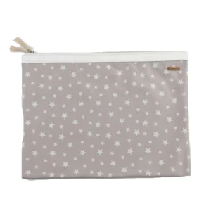 Organizador tv large estrellas blancas - cinta blanca