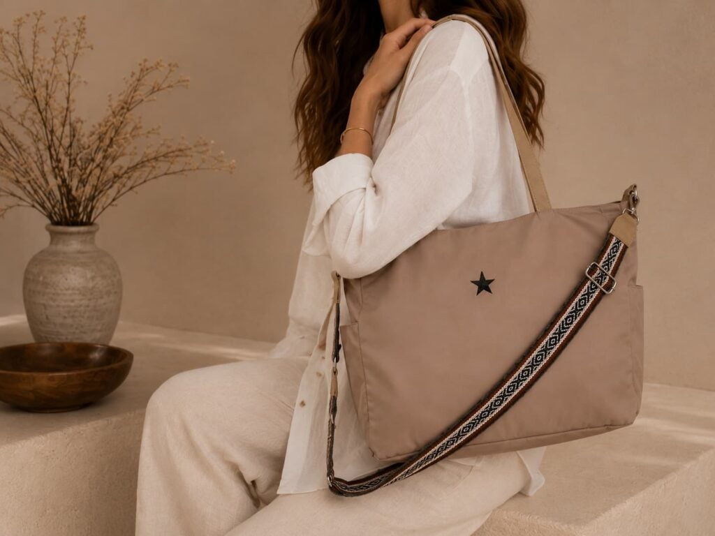 Tote ultra ligth capuccino