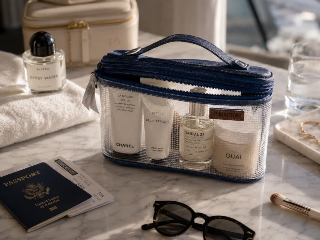 Neceser hand case - cinta denim
