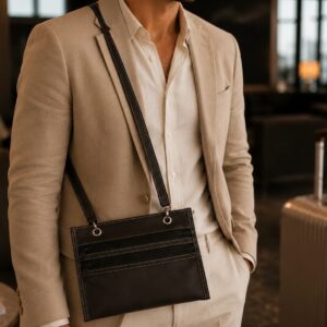 Organizador slim case marrón