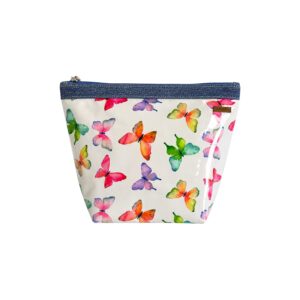 Organizador tv classic mariposas  - cinta denim
