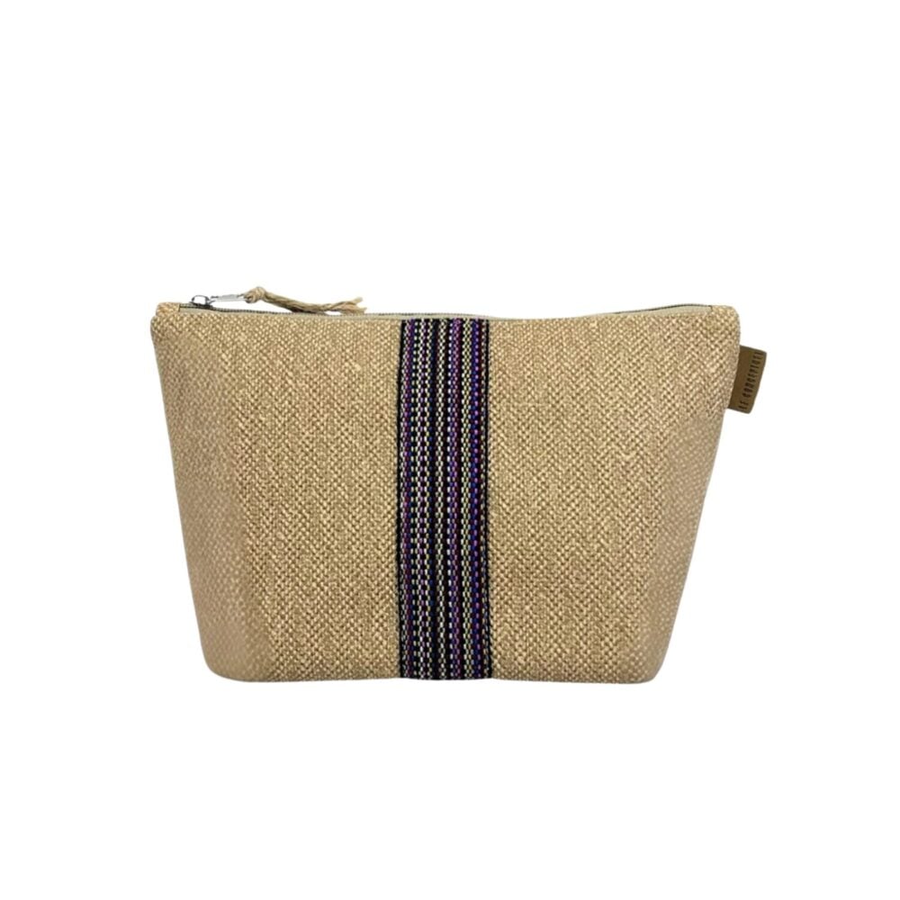 Neceser basic mimbre collab Permuta- negro