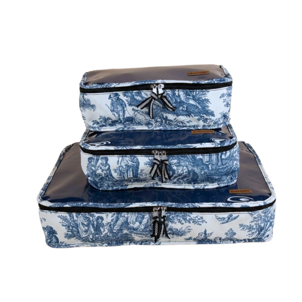 Carry all toile azul