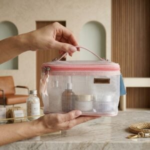Neceser hand case  - cinta palo rosa