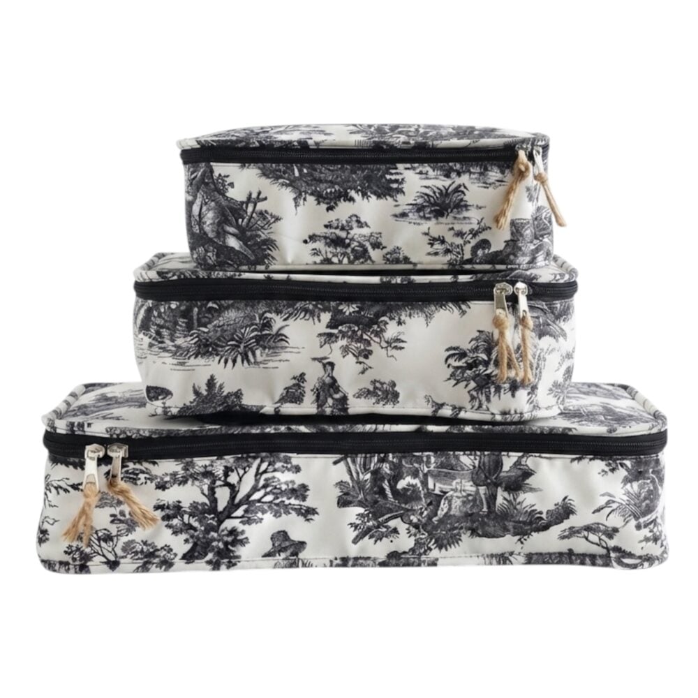 Carry all toile negro
