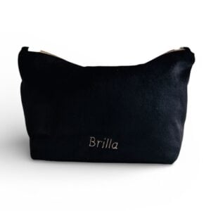 Neceser basic velvet negro