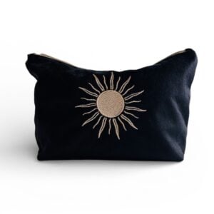 Neceser basic velvet negro