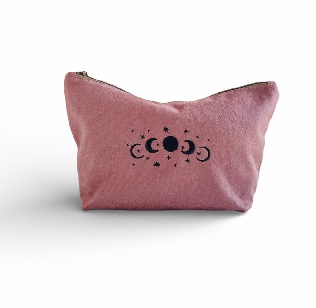 Neceser basic velvet palo rosa