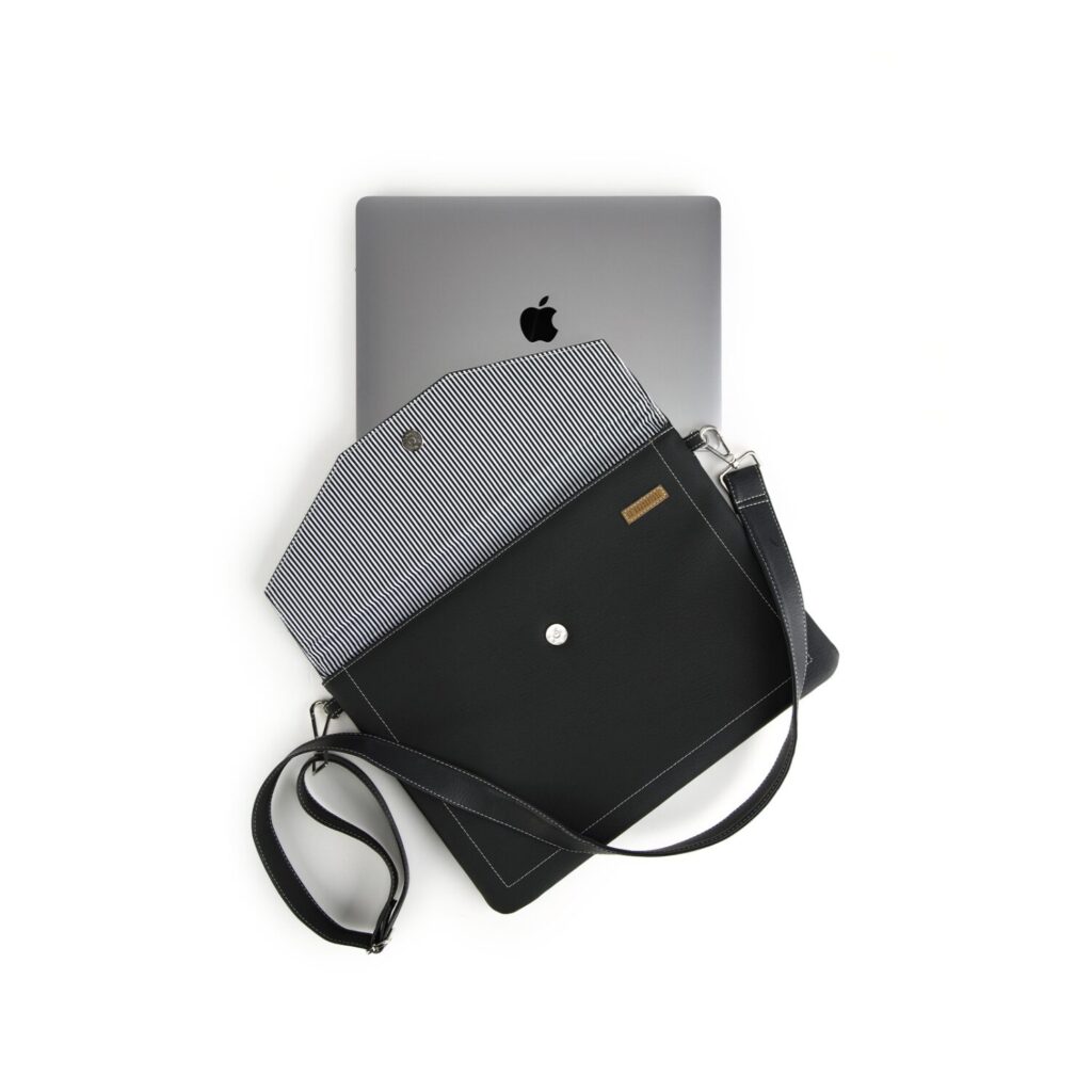 Laptopcase Crossbody negro