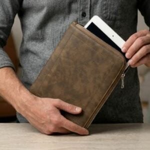 porta ipad capuccino