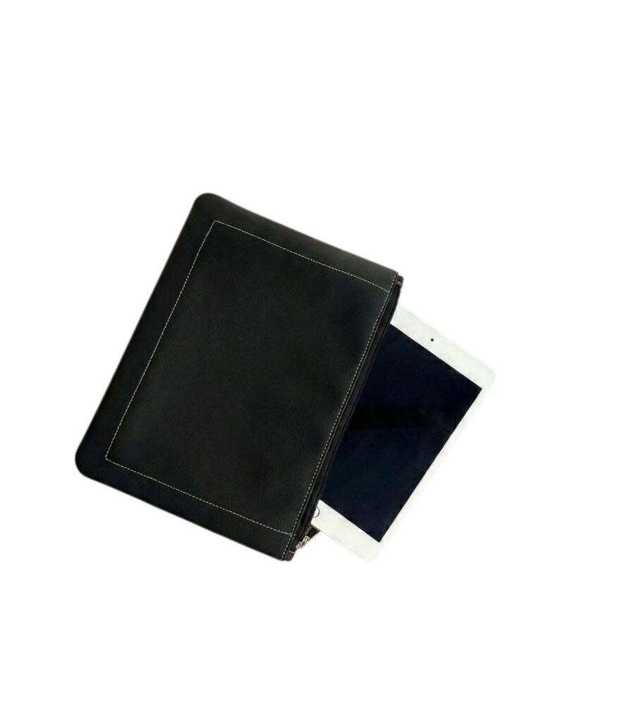 porta ipad negro
