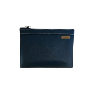 organizador tv small cuero vegano - azul