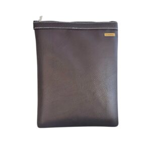 organizador  tv Medium cuero vegano - marron