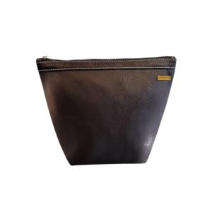 organizador tv classic cuero vegano - marron